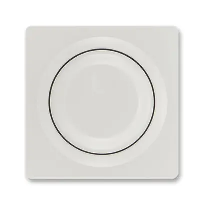 3294G-A00125 S1  Kryt stmívače s otočným ovládáním, světle šedá